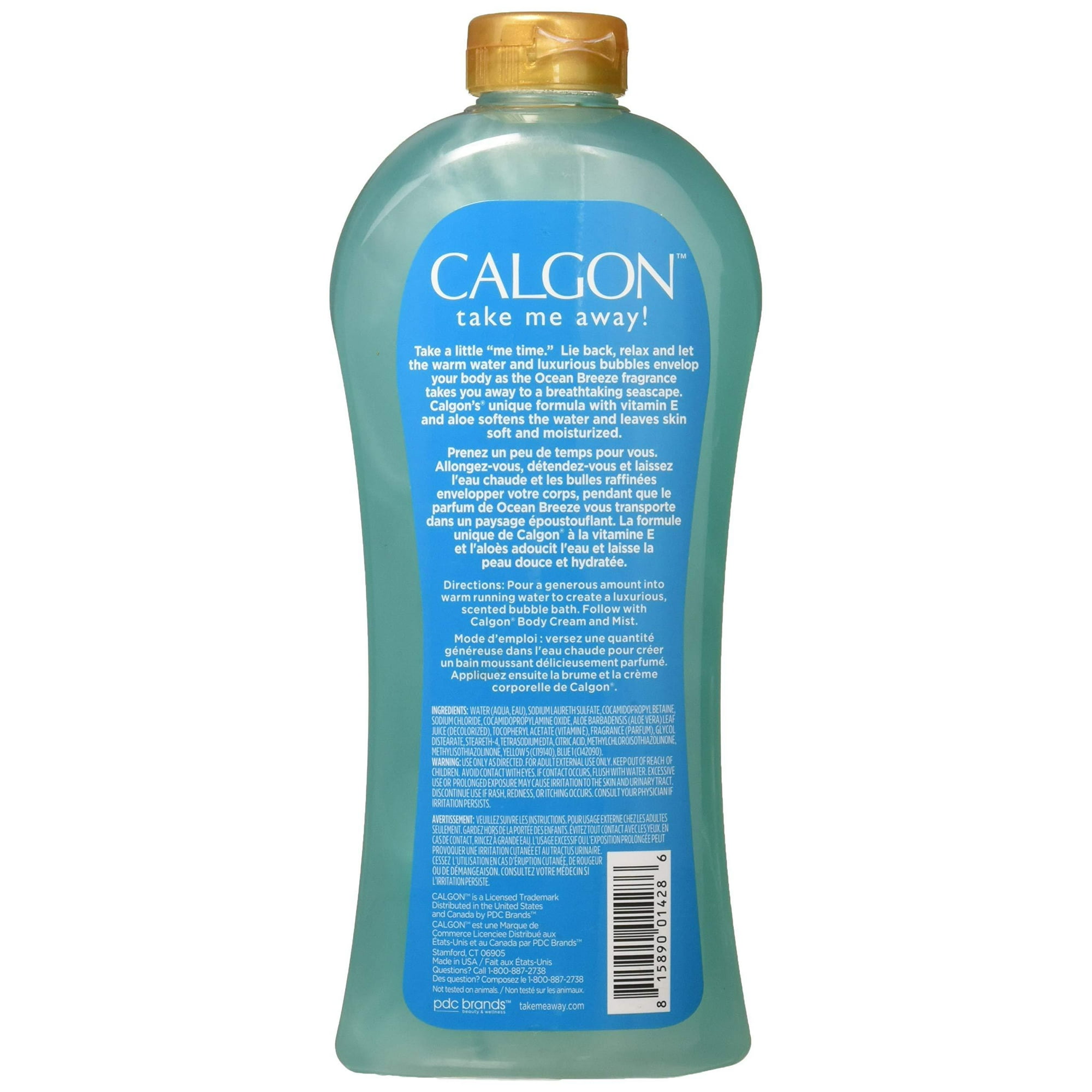Calgon Take Me Away! Skin Silkening Ocean Breeze Bubble Bath