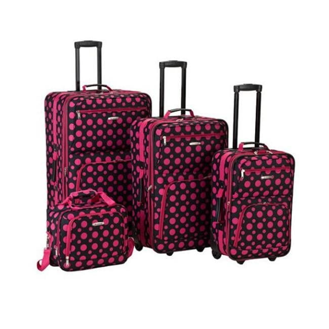 Rockland 2 Pc Zebra Luggage Set - Walmart.com