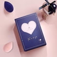 thumbnail image 6 of Heart Makeup Sponge Set - 2 Pcs Soft Beauty Sponges with Heart-Shaped Holder for Liquid Foundation, Cream, and Powder - Latex-Free Blending Sponge Kit for Valentine's Day Gifts for Women, 6 of 7