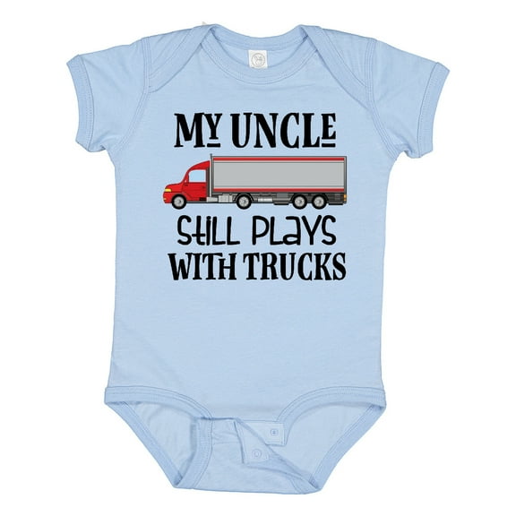 Inktastic Truck Driver Uncle for Nephew Boys or Girls Baby Bodysuit