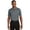 Steel Gray,  Black, variant on Sport-Tek K467 Mens Dri-Mesh Polo with Tipped Collar and Piping Polo Shirt
