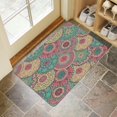 thumbnail image 4 of Bohemian Retro Color Diamond Pattern (7) Door Mat Welcome Door Mat for Front Door, Home Entrance, Yard, Floor, Patio, Non Slip Spring Summer Welcome Mat Indoor Outdoor Doormat 30"*17", 4 of 6
