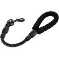 thumbnail image 1 of 18 Inch Strong Dog Leash with Comfortable Padded Handle and Highly Reflective Threads for Medium Large Heavy Duty Dog Leads, Easy Control with Short Dog Leash for Training Walking Running, 1 of 7