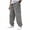 Gray, variant on ENCCRWIN Men's Vintage Corduroy Pants, Elastic Drawstring Waist, Loose Straight Leg for Casual Wear, Daily Use, and Light Outdoor Activities,Black L