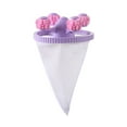 thumbnail image 1 of TIELUTT Floating Hair Filtering Mesh Removal Lint Catcher for Washing Machine Pet Hair Remover for Laundry Kitchen Triangular Strainer Strainer Cute Steel Filter Pancake Pendant Fresh, 1 of 7