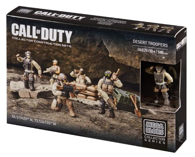 Mega Bloks Call of Duty Desert Outpost 06846 Collector Construction Set 10 for sale online 