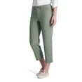 thumbnail image 3 of Chaps Women's Utility Pants - Comfort Stretch Flat Front Chinos - Khaki Tech Pants for Women, 3 of 5