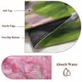 thumbnail image 6 of Nature Pink Green Round Area Rug 5Ft Washable Circle Rugs for Living Room Bedroom, Spring Country Oil Painting Flower Tree Non-Slip Carpet Floor Mats Indoor Outdoor Carpet Runner Aesthetic Home Decor, 6 of 8
