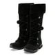 thumbnail image 2 of Zapatos para mujer, con cordones y cremallera, de algodón cálido para la nieve, estilo étnico, para correr, botas vaqueras., 2 of 6