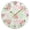 Gold Needle, variant on 10" Artistic Round Wall Decorative Desk Clock Pink and Purple Glitter Pattern Wall Clock Home Decor