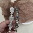 thumbnail image 3 of Diadema de cristal para mujer, banda decorativa para el pelo con diamantes de imitación, Tiara para el pelo de cuarzo, diadema con cuentas de princesa, 3 of 5