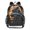 Mountain Leopard, variant on Ttyddzy Clear Backpack Heavy Duty PVC Transparent Backpack for College Workplace, Green Red and White Striped Leaves