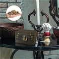 thumbnail image 4 of YIEMEEN Vintage Pirate Themed Wood Treasures Chest With Secret Locking for Collectibles, 4 of 20