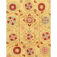 thumbnail image 1 of Ahgly Company Indoor Rectangle Abstract Orange Abstract Area Rugs, 8' x 10', 1 of 6