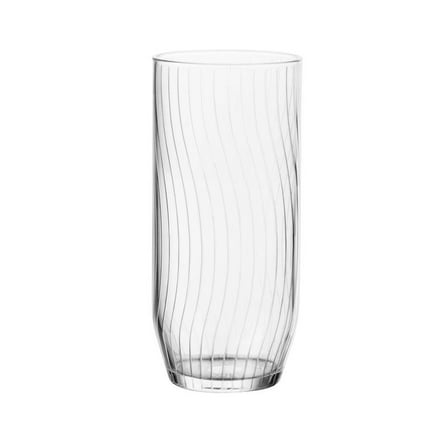 Mainstays Campbell 15.7 oz Textured Glass Tea Tumbler