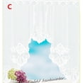 thumbnail image 6 of Swag Valances for Windows Scenery Semi Sheer Valance Curtains Real Photography Voile Swags Topper Curtain, Lace Beaded Waterfall Valances for Windows, A, 6 of 6