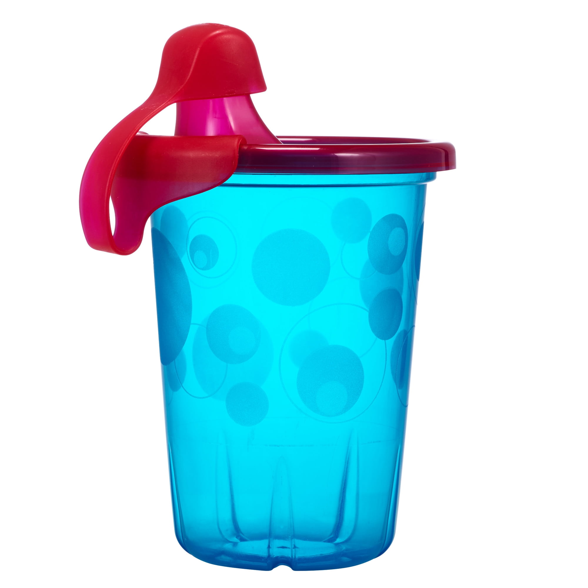 The First Years Take & Toss Spill Proof Sippy Cups - Rainbow Party Pack -  Reusable Toddler Cups - Kids Cups and Snap On Lids for Ages 9 Months and Up