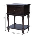 thumbnail image 2 of Butler Specialty Ashburn Side Table in Dark Brown, 2 of 12