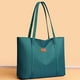 thumbnail image 1 of Bolso de mano grande de nylon con hebilla de yoga y bolsa de nylon grande para mujer | 13,38x4,33x11,02 pulgadas | Negro, Azul, Púrpura, Verde, | Organizador de compras en gimnasios de trabajo ligero, 1 of 8