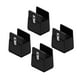 thumbnail image 5 of Paquete de 4 elevadores de muebles Zulema elevadores de piernas 5 cm Negro, 5 of 8