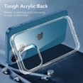 thumbnail image 3 of Étui Hybride pour iPhone 13 Mini [Dossier Résistant aux Rayures] [Cadre de Protection Gracieux] Série Classique, Transparent, 3 of 8