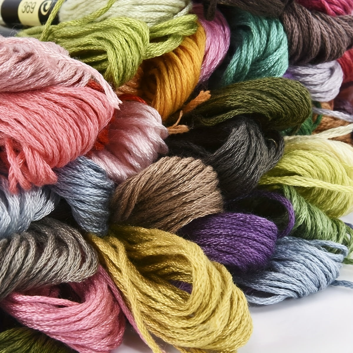 100/150/200 Rainbow Color Embroidery Floss Cross Stitch Thread Cotton Friendship Bracelet String Yarn DIY Handcraft Accessories