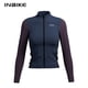 thumbnail image 2 of INBIKE - Maillot de ciclismo de invierno para mujer, de manga larga, polar, cálido, para exteriores, ropa deportiva para ciclismo de montaña, con cremallera completa, 2 of 5