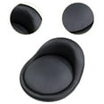 thumbnail image 4 of figatia Bar Stool Replacement Seat Top Waterproof Repair Parts Easy Installation with Low Backrest PU Leather for Club Bar Restaurant Black, 4 of 8