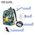 thumbnail image 5 of Balery Goal Time Vintage Canvas Backpack for Men and Women - Large Capacity, Durable Travel Laptop Bag for School, Work, Hiking, and Outdoor Activities, 5 of 7
