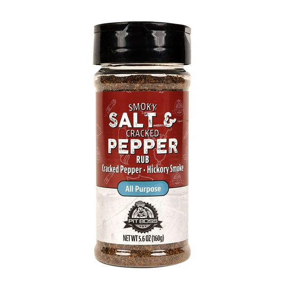 Pit Boss Smoky Salt & Cracked Pepper Rub for Ultimate Grilling