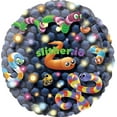 thumbnail image 4 of Slither.io Video Game Party 5pc Bouquet of Balloons, 4 of 5