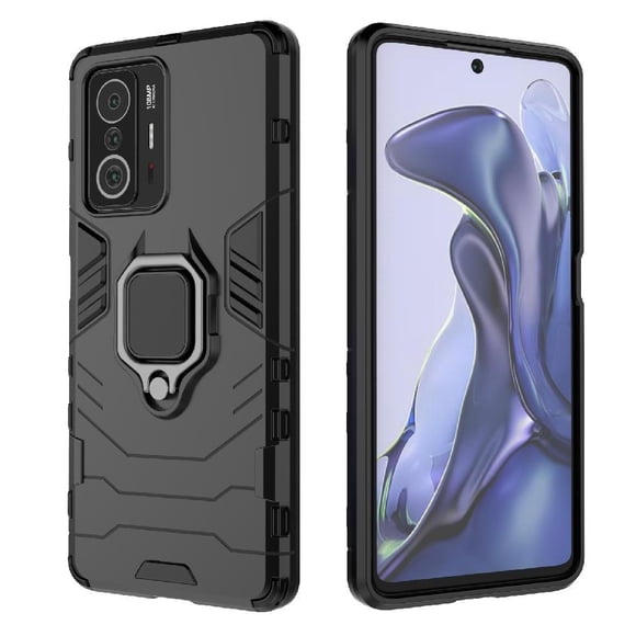Funda para Xiaomi 11T/11T PRO 5G con Soporte Anillo Giratorio 360° y Protección Resistente a Golpes y Caídas