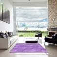 thumbnail image 7 of Ahgly Company Machine Washable Indoor Round Transitional Bright Lilac Purple Area Rugs, 8' Round, 7 of 7