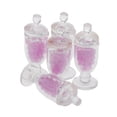 thumbnail image 4 of 5Pcs / Set 1:12 Casa de muñecas en miniatura Tarros de caramelos dulces Botella para fiesta de cumpleaños Casa de muñecas DIY Juguetes educativos para Púrpura claro Baoblaze Tarros de miniaturas de casa de muñecas, 4 of 8