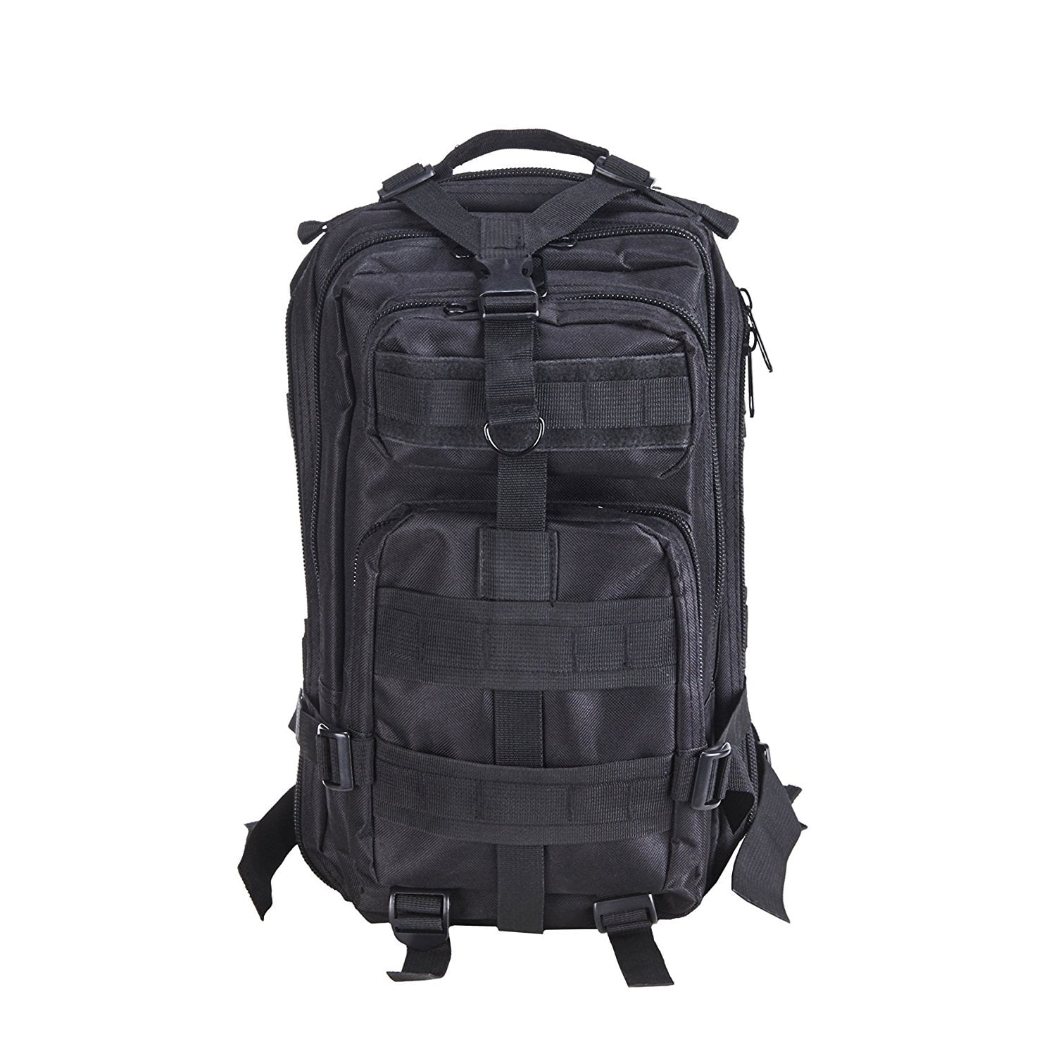 17 Inch Full Size Dome Backpack With Front Zippered Pocket