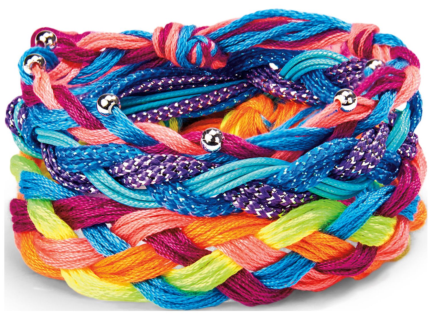 Cra-Z-Art Be Inspired 5-in-1 Friendship Bracelet Studio for Girls 6 Years of Age and Older - image 11 of 13