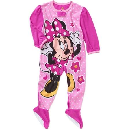 Minnie Mouse Newborn Infant Baby Girl Footed Blanket