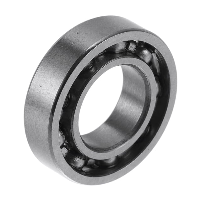 Rodamientos de bolas de surco profundo 6900 de Unique Bargains 10x22x6mm Tipo abierto lubricado 1 Pc Rueda de automóvil scooter patineta tono plateado universal
