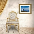 thumbnail image 3 of Bibikow, Walter 18x13 Gold Ornate Wood Framed with Double Matting Museum Art Print Titled - Canary Islands-Roque de los Muchachos Observatory-one of the worlds largest telescopes, 3 of 4