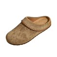 thumbnail image 2 of uublik Women Slippers Breathable Fabric Soft Sole House Shoes Non Slip Slippers, Khaki, 2 of 7