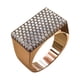 thumbnail image 1 of Anillo masculino Diseño especial Aleación Hombres Anillos Fácil almacenamiento Dedo de moda Joyería Decoración Accesorios Regalos de Ropa, zapatos y accesorios Miscelánea Oro rosa talla 7 Sonducket  AP014665-01, 1 of 6