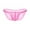 Hot Pink-1, variant on Men's Solid Color Sheer Triangle Briefs Low Rise Comfort Underwear for Daily and Intimate Wear