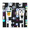 thumbnail image 1 of Robots in Deco City - Canvas, 1 of 10