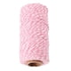thumbnail image 3 of Cordón de Paquete de Hilo Artesanal de Yute Colcomx de 2 Mm para Manualidades Rosa claro, 3 of 7