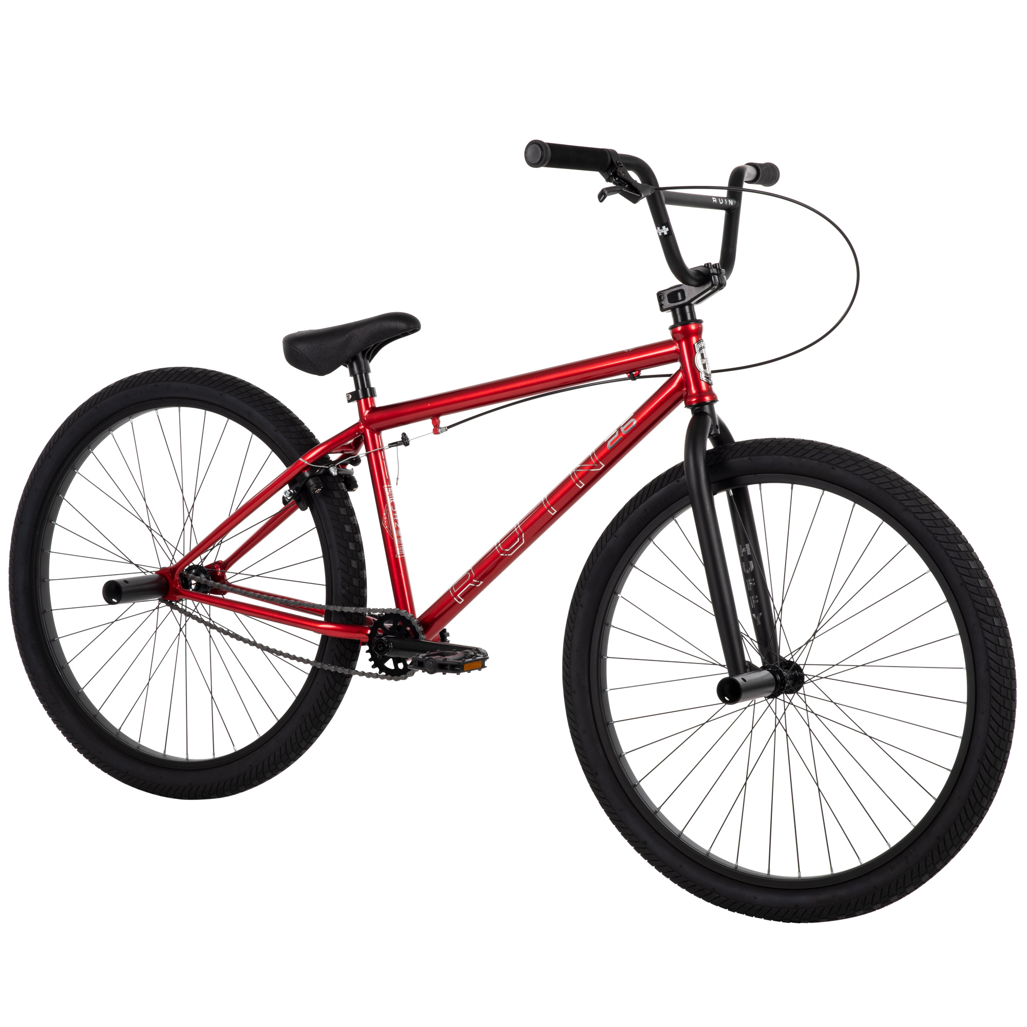 Huffy Ruin 26-inch Men's BMX Freestyle Bicycle, Ages 12+ Years,  Red - image 3 of 13