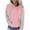 Pink A, variant on Ashirexll Hoodies for Women, Womens Hoodies Pullover, Ladies' Casual Color-Matching Long Sleeve Pocket Hooded Sweatshirts Fall and Winter Tops
