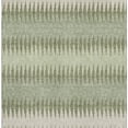 thumbnail image 4 of HomeRoots 668944 8 x 10 ft. Artichoke Green & Beige Striped Transitional Washable Machine Made Rectangle Area Rug with UV Protection, 4 of 9