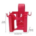 thumbnail image 5 of Weighted Base Poolside Drink Holder with Removable Storage Compartment, Clip-On Beverage Bottle Caddy, Multipurpose Outdoor Cup Organizer for Patio, Backyard, Summer Beach and Outdoor Seat Use, 5 of 5