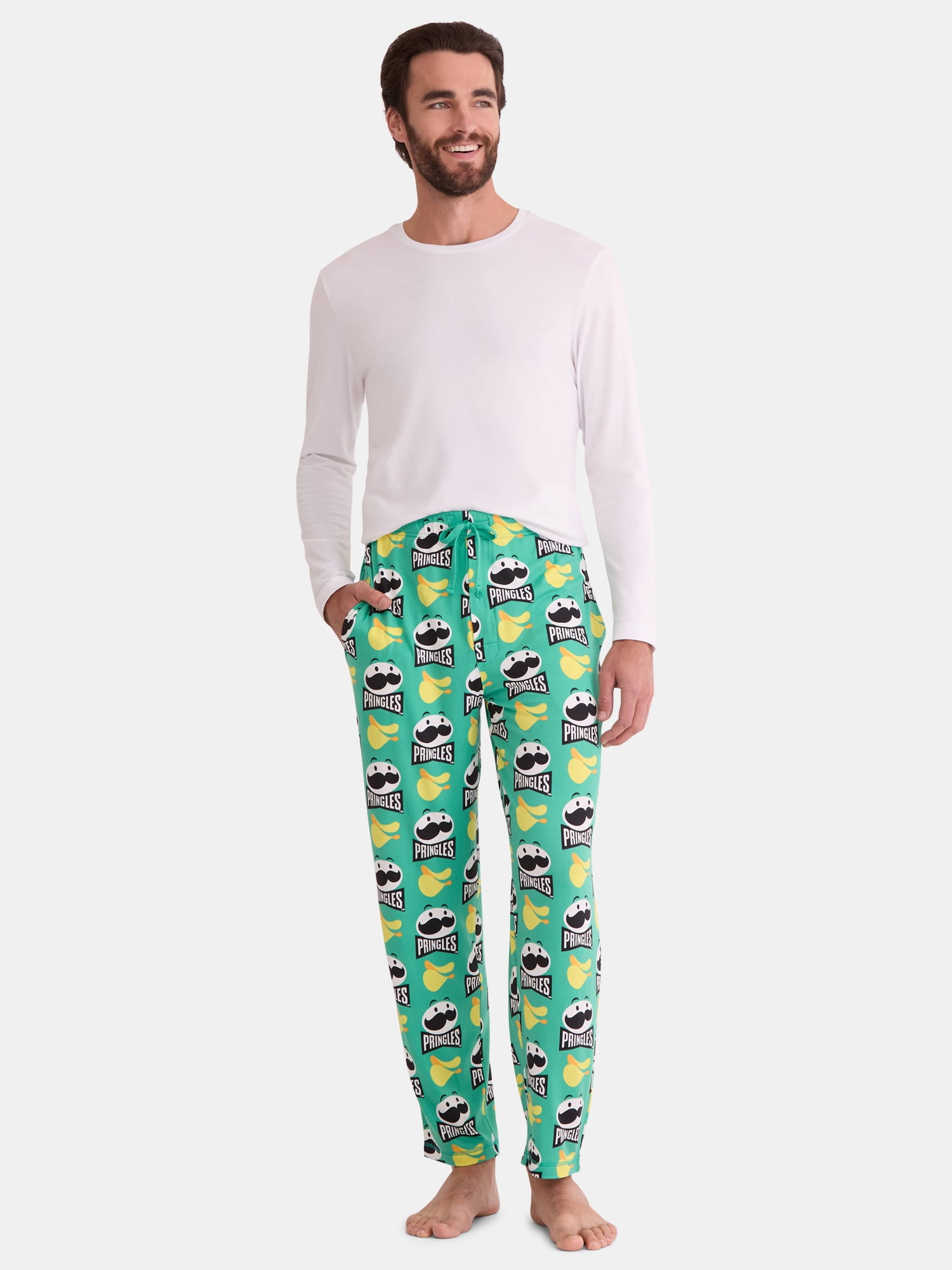 Pringles Men's Graphic Sleep Pants, Sizes S-2XL