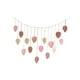 thumbnail image 1 of Tapiz Tejido, Colgante de Pared de Macramé, Telón de Fondo Bohemio, Adorno, Cuerda, Exhibición de Imágenes, Borlas de Hojas, Decoración de Pared de Gu Rosa perfecl Macramé Tela decorativa, 1 of 8